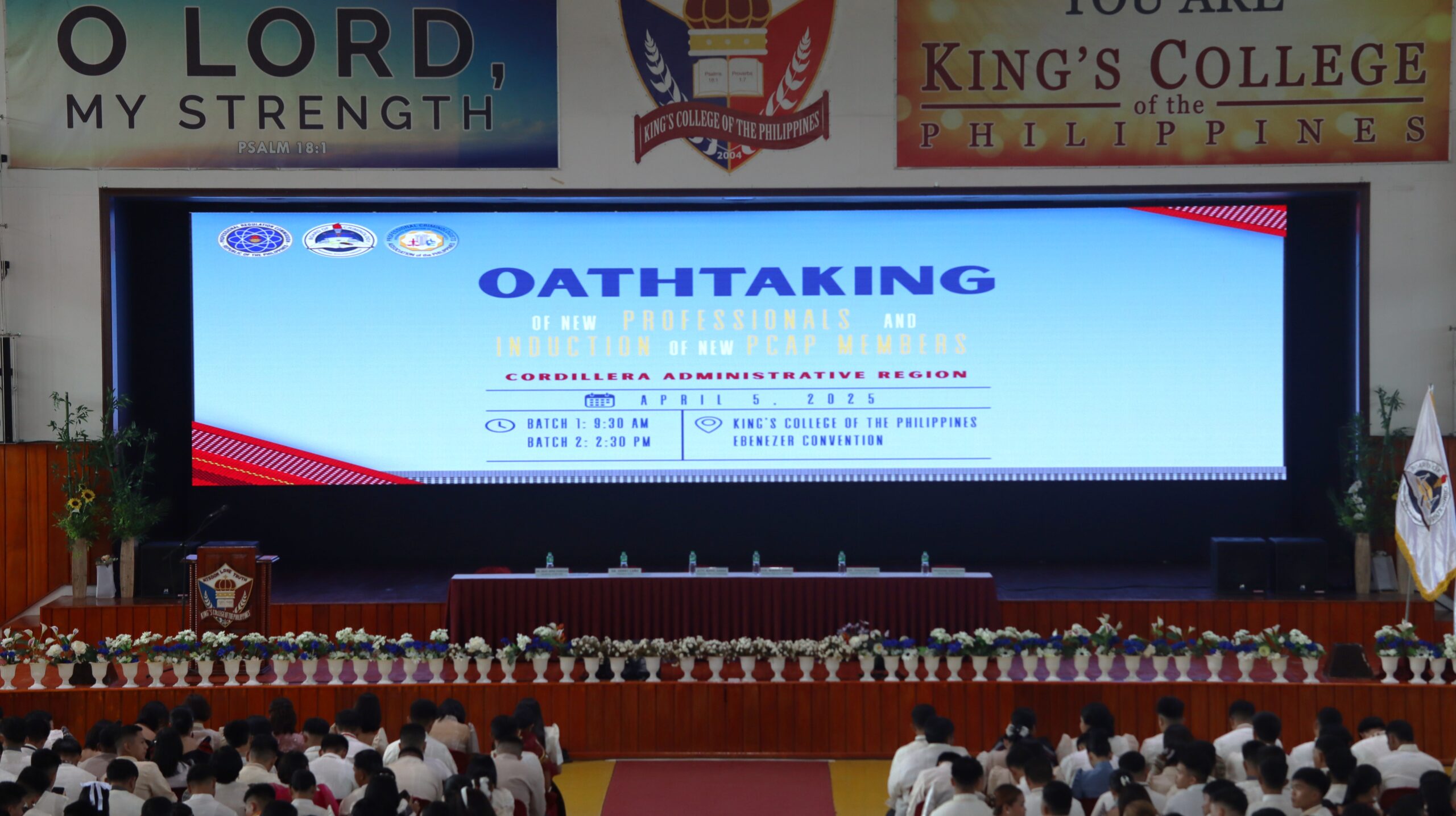 2025 Criminologist Oathtaking Ceremony