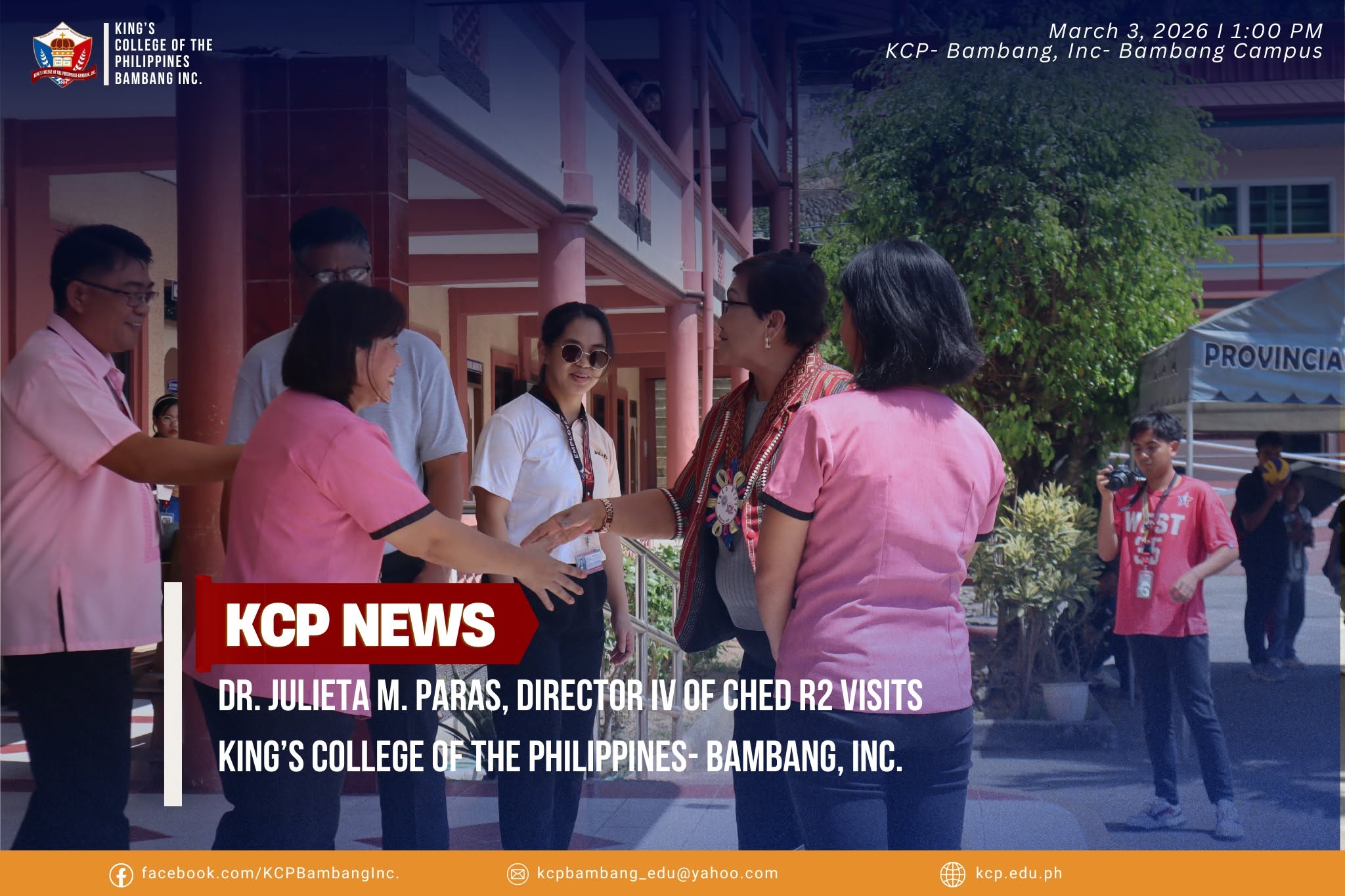 CHED VISIT 1