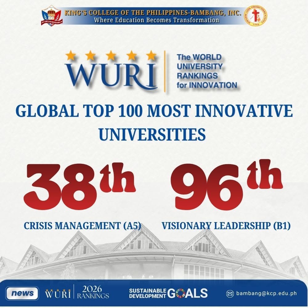 KCP-BAMBANG EARNS GLOBAL RECOGNITION IN WURI 2026 RANKINGS